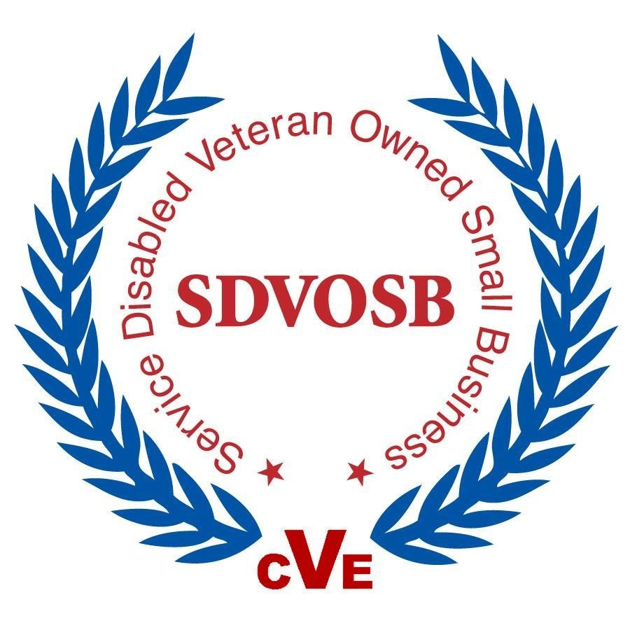 Service-Disabled Veteran-Owned Small Business (SDVOSB) certification badge